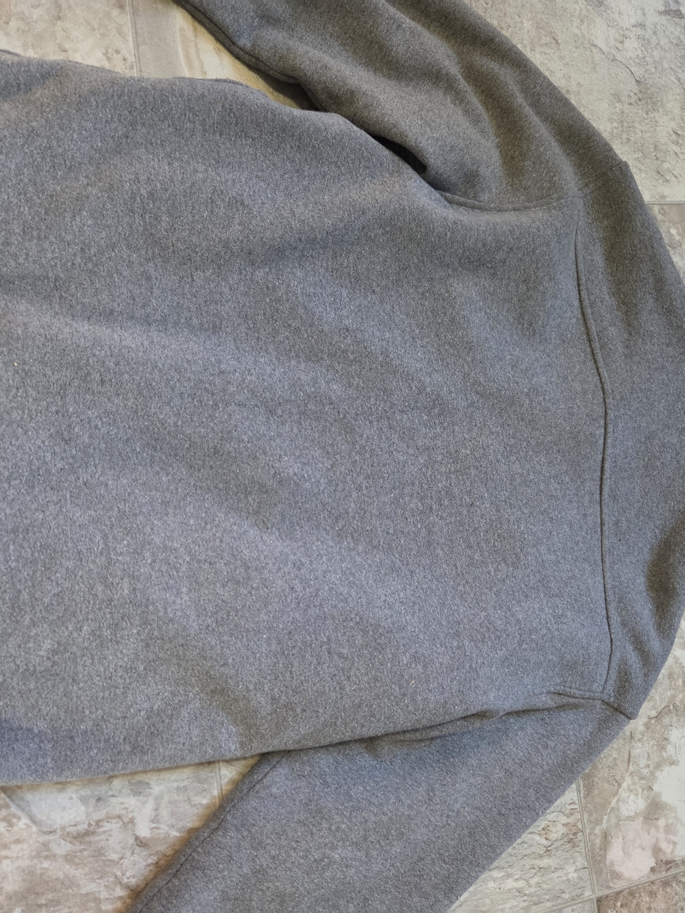 Grey Stüssy fleece Jacket Mens Medium - Picture 12 of 16